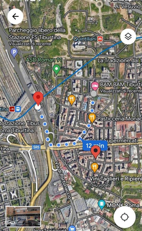 Apartamento Bam Bam Tiburtina Roma Exterior foto
